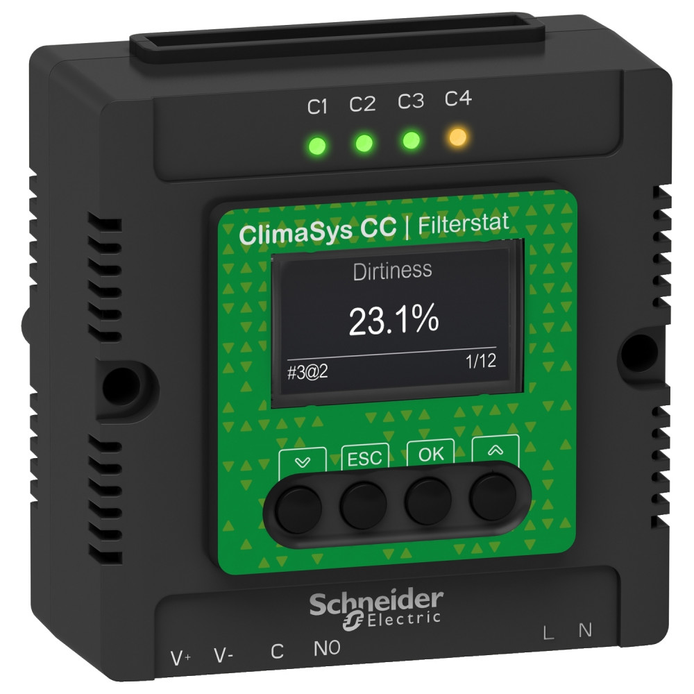 CLIMASYS CC - КОНТРОЛЛЕР FILTERSTAT 30В DC
