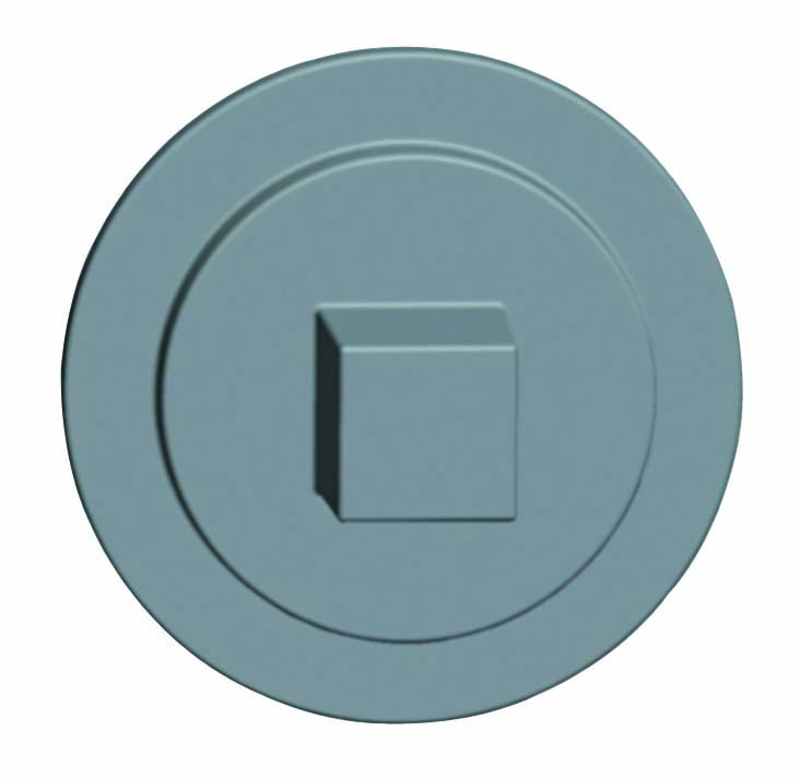 ПЛОСКАЯ НАКЛАДКА + КВАДРАТНЫЙ ПРОФИЛЬ 6 ММ