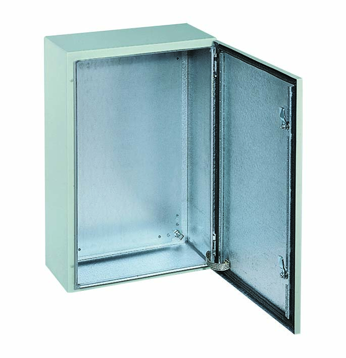 ШКАФ ЭМС 400Х300Х200 С МОНТАЖНОЙ ПАНЕЛЬЮ