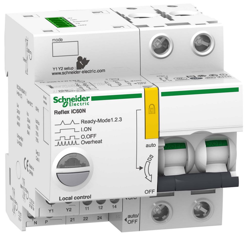 АВТ. ВЫКЛ. REFLEX iC60N 2П 10A C Ti24