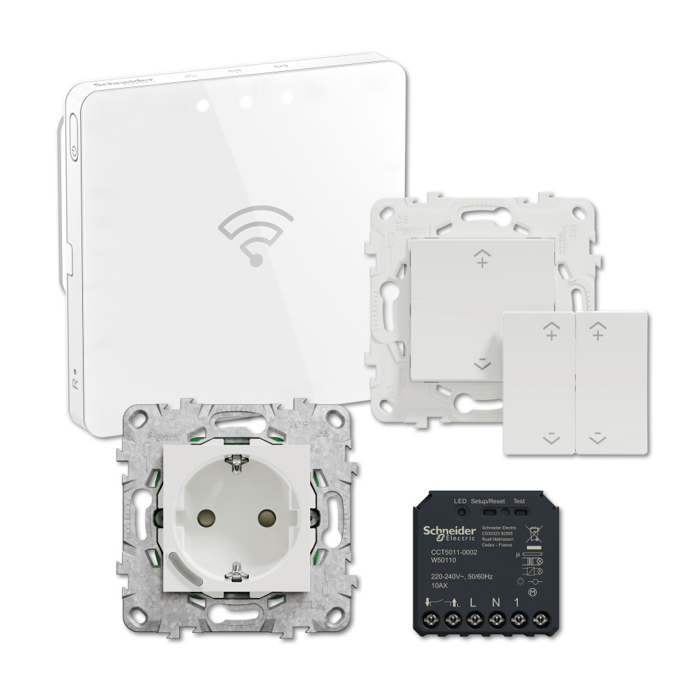 WISER Набор Профи IP-шлюз, Модуль вык-ля, SSO, Беспр-ной вык-ль, WiFi, ZigBee