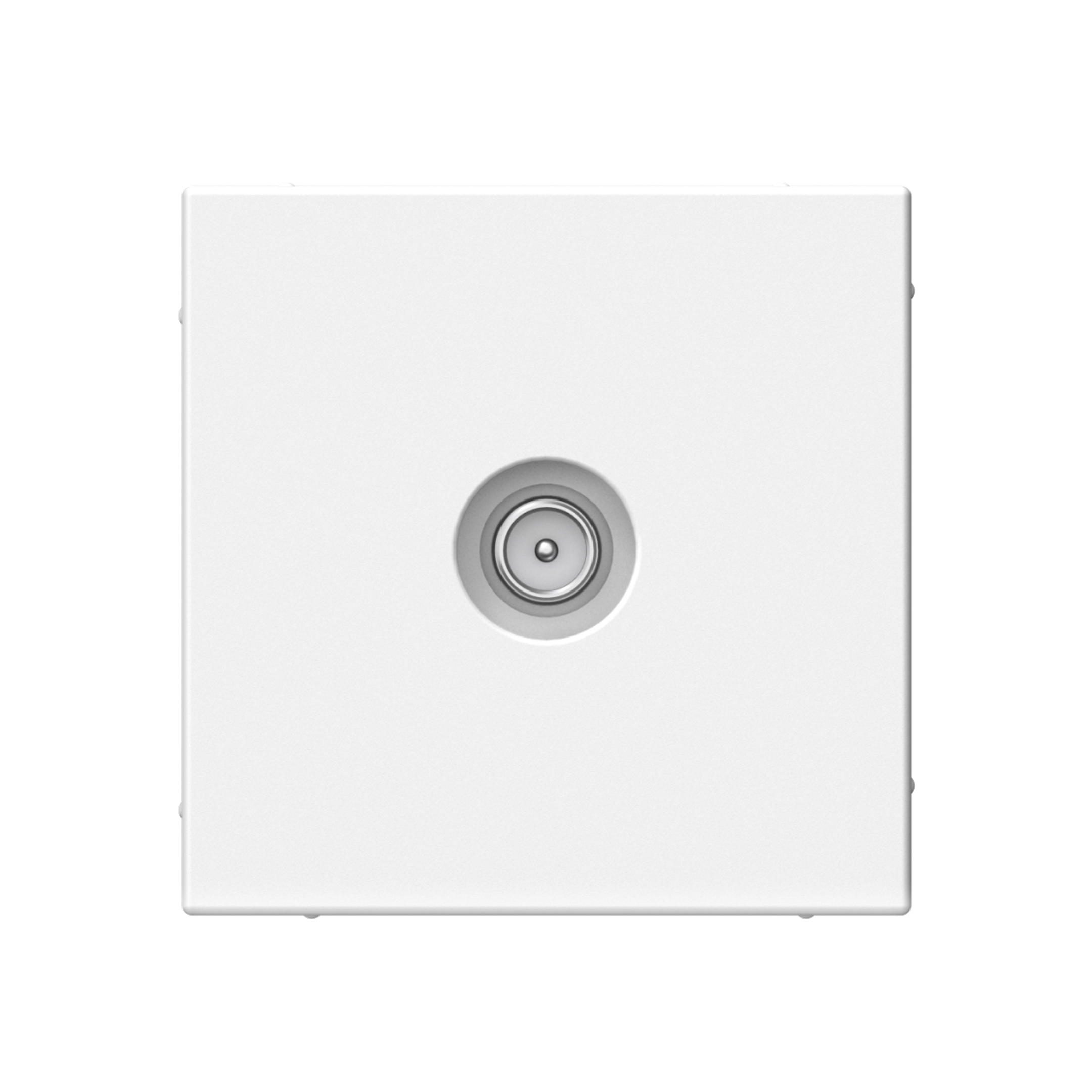 ARTGALLERY TV РОЗЕТКА проходная 4DB, механизм, БЕЛЫЙ