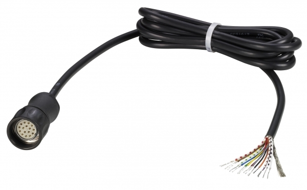 РАЗЪЕМ М23 С КАБЕЛЕМ 10 ЖИЛ