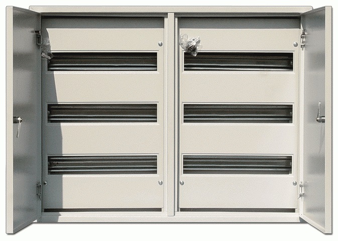 Корпус мет. нав. двудверный 520х685х120 90 мод. IP31 ЩРН-90