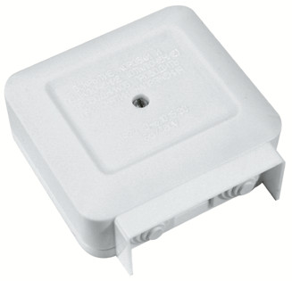 MULTIBOX Коробка клеммная IP44 с монтажной пластиной и лапками, 5х6,0 мм2, 380 В, 40 А БЕЛАЯ