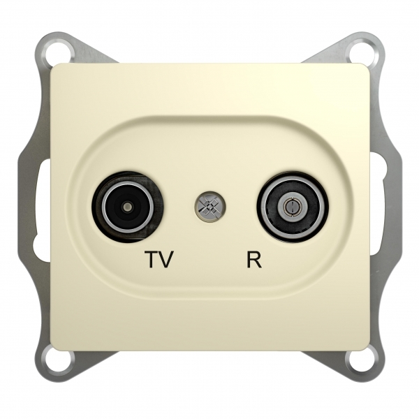 TV-R РОЗЕТКА проходная 4DB