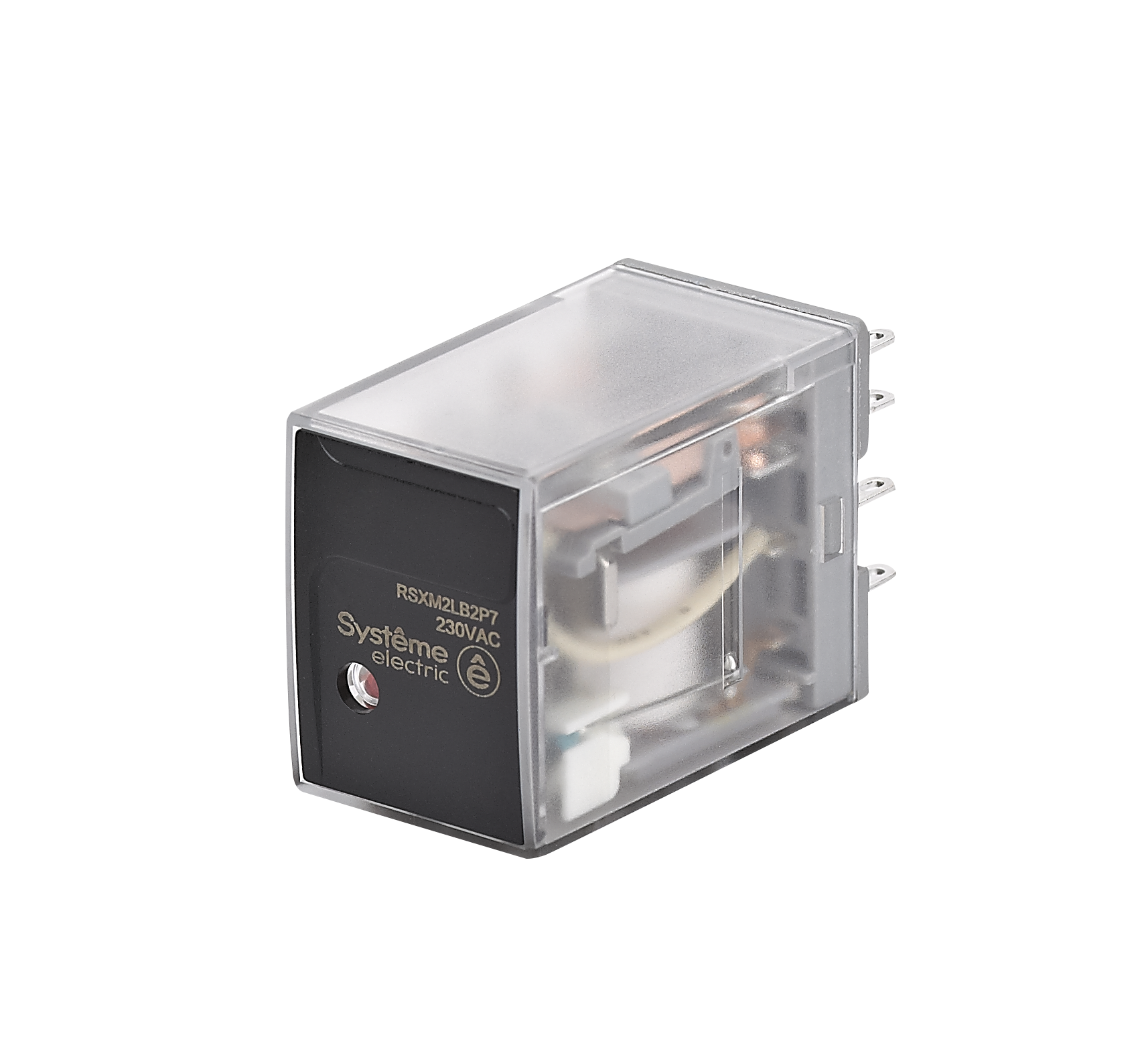 Реле 6.5A 2CO 230VAC LED