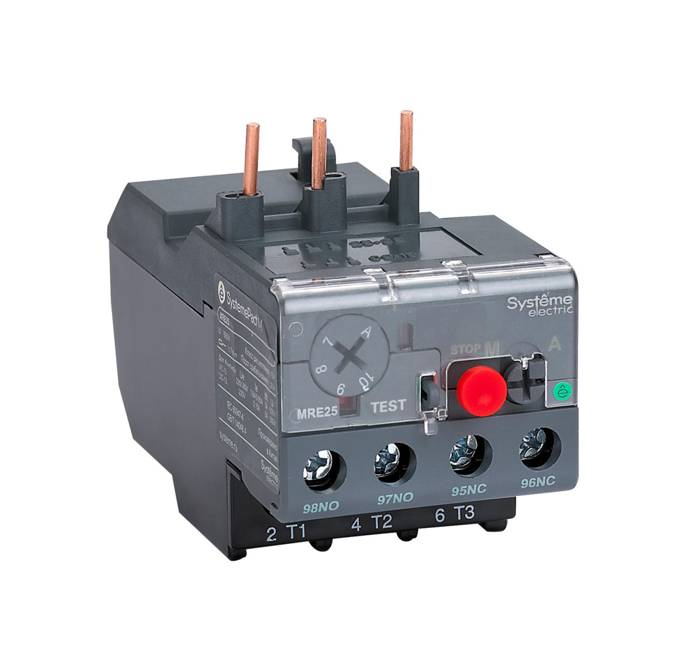 ТЕПЛОВОЕ РЕЛЕ ПЕРЕГРУЗКИ MRE F25 1.0-1.6A КЛАСС 10A (LRE06)