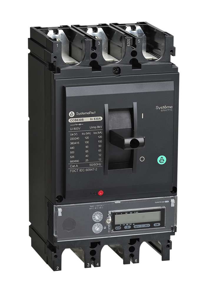 АВТ.ВЫКЛ SYSTEMEPACT CCB400 150KA 3P3D S5.3E 400A