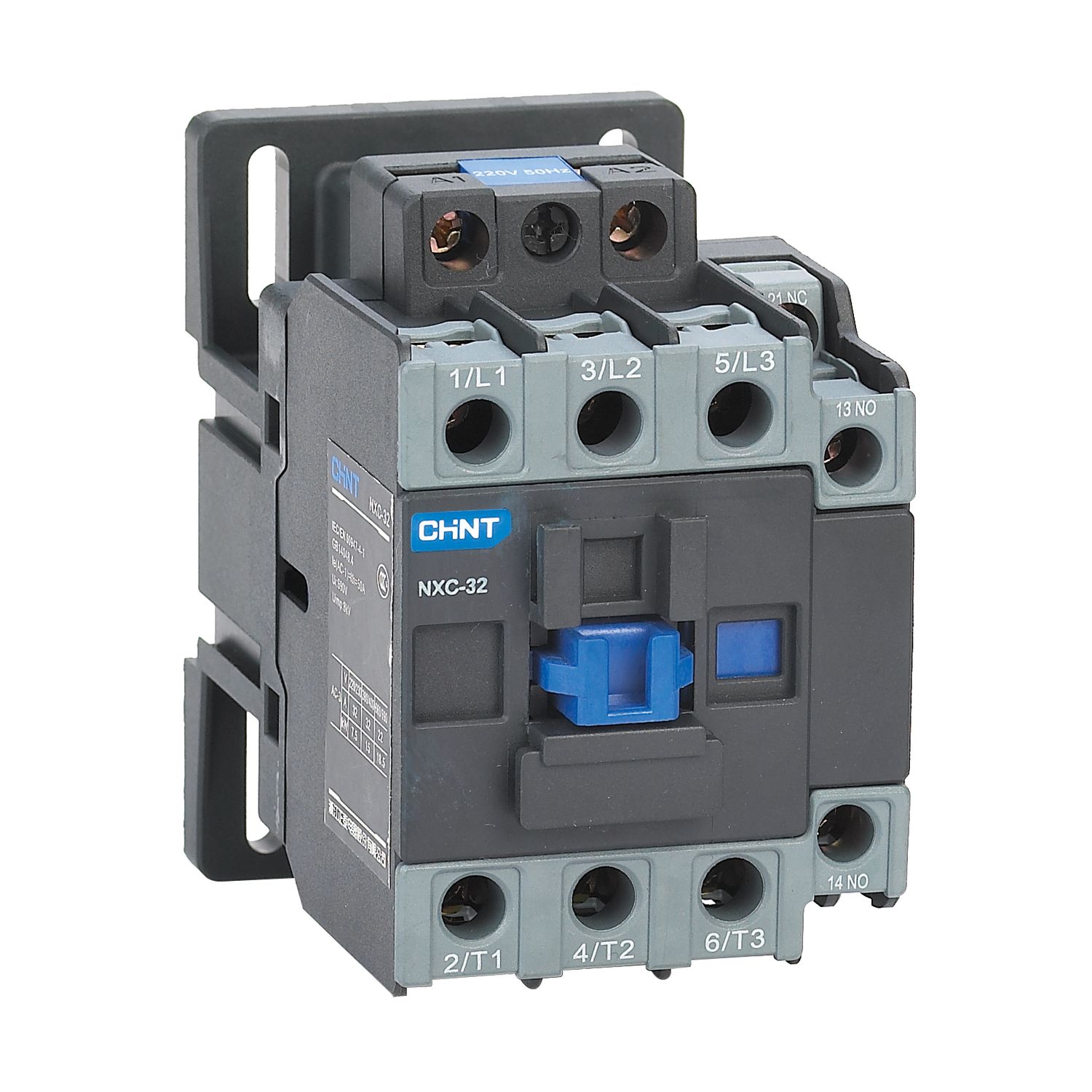 Контактор NXC-32 3P 32A AC380B (50Гц) 1НО+1НЗ (R)