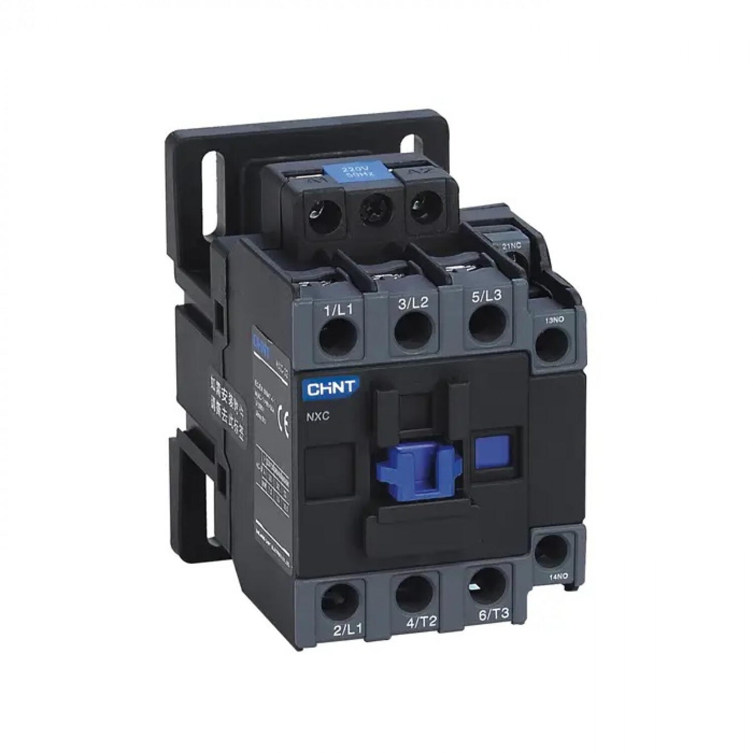 Контактор NXC-38 3P 38А AC380B (50Гц) 1НО+1НЗ (R)