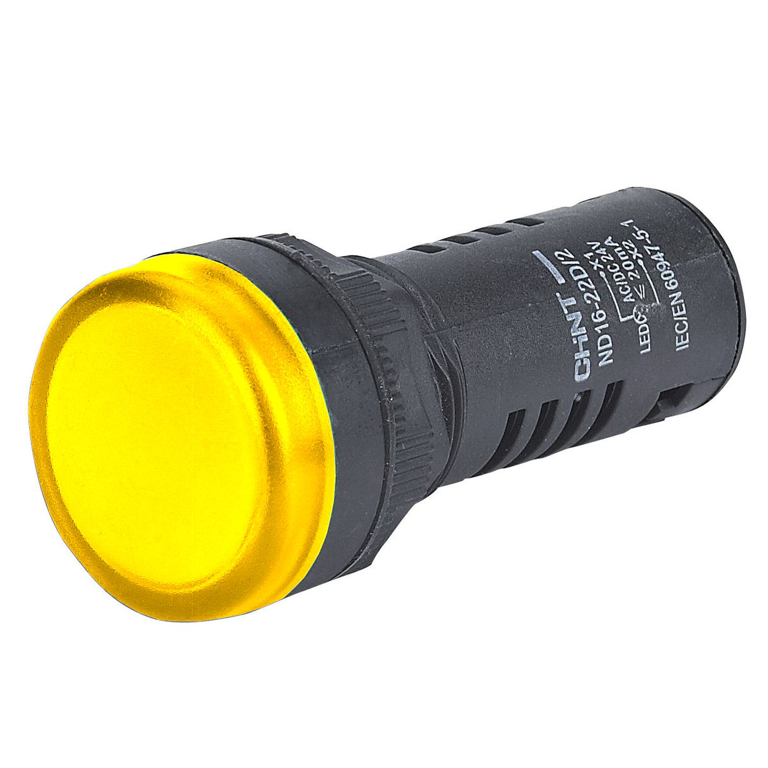 Индикатор световой помехозащищенный ND16-22D/2K2 желтый АС 110В (R)